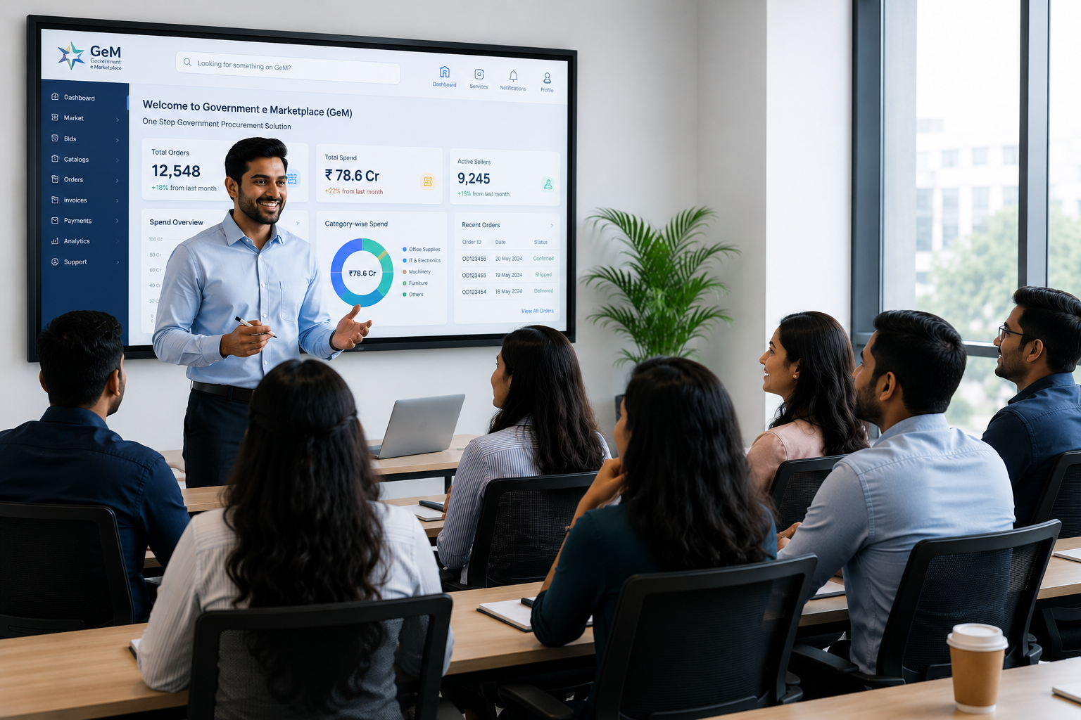 Online GeM training